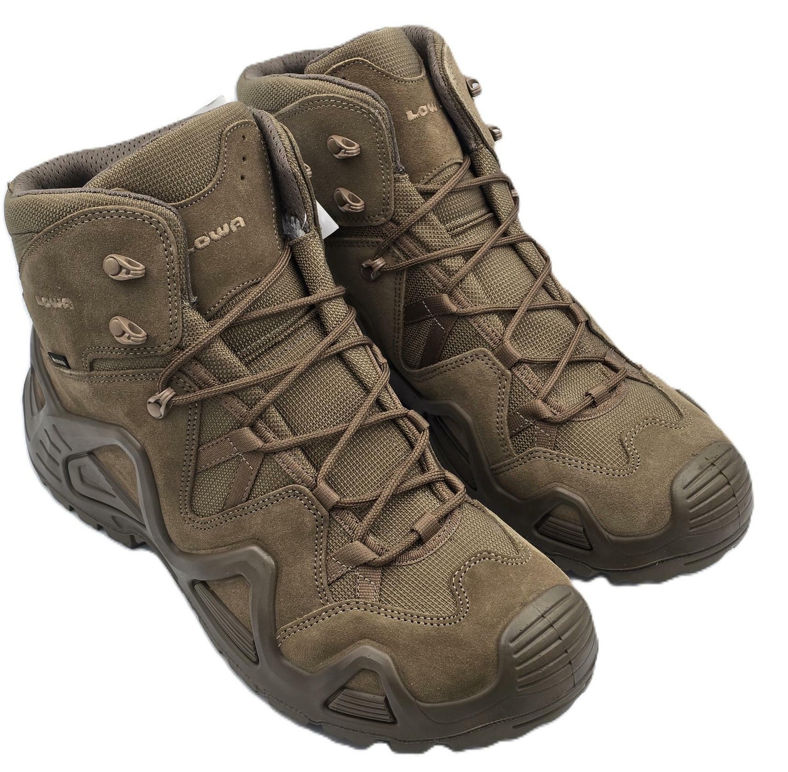 Lowa Zephyr GTX Mid Tactical Hiking Boots Men’s 8 Coyote Gore-Tex Waterproof