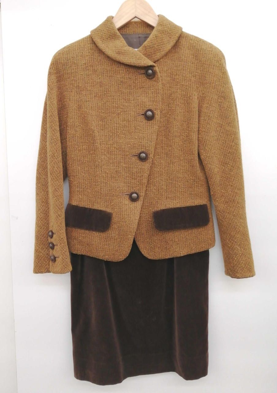 CHRISTIAN DIOR Tailored Set Up Brown Used