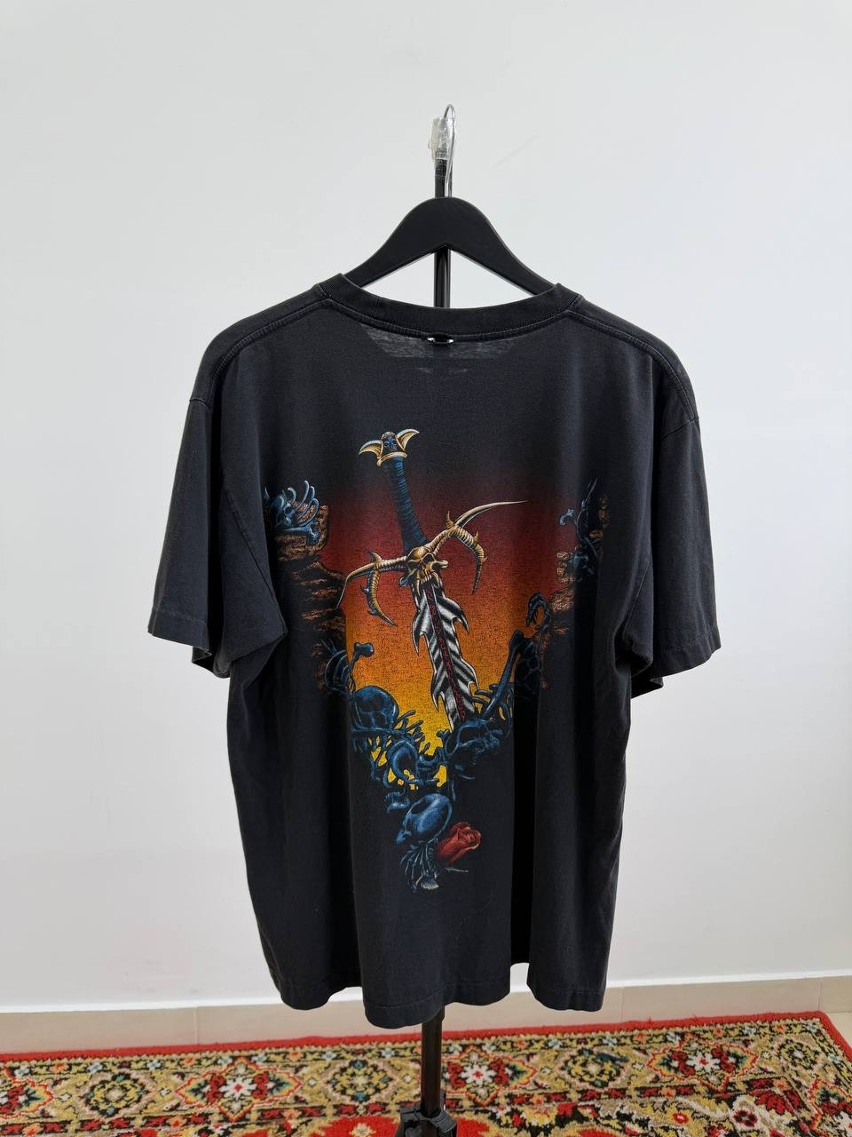 Vintage 90s MEGADETH 1997 mega tess band t-shirt traviss scott Style