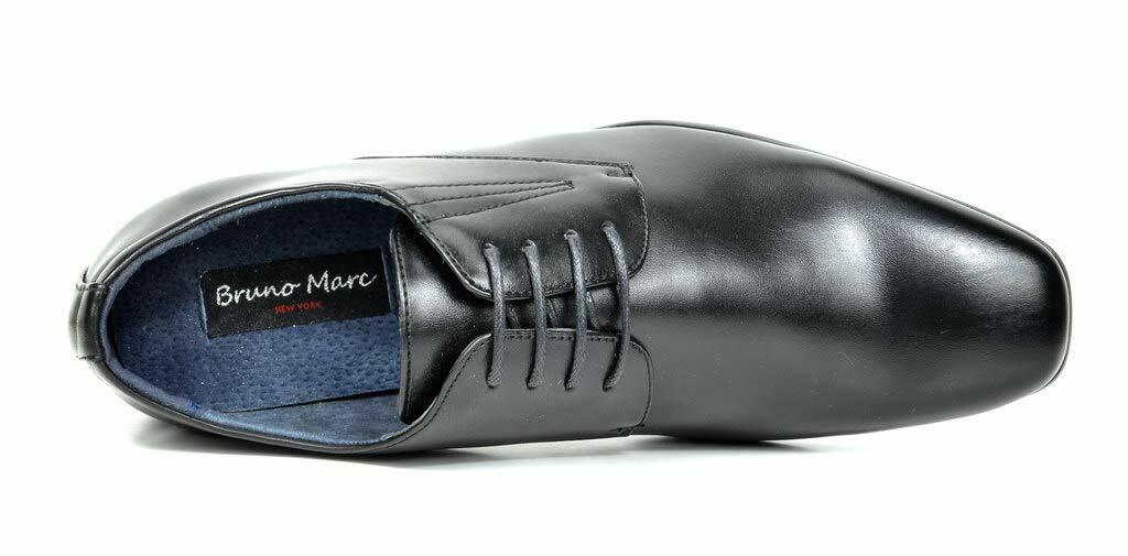 Bruno Marc Men’s Dress Shoes Square Toe Derby Oxfords Shoes US Size 6.5-15