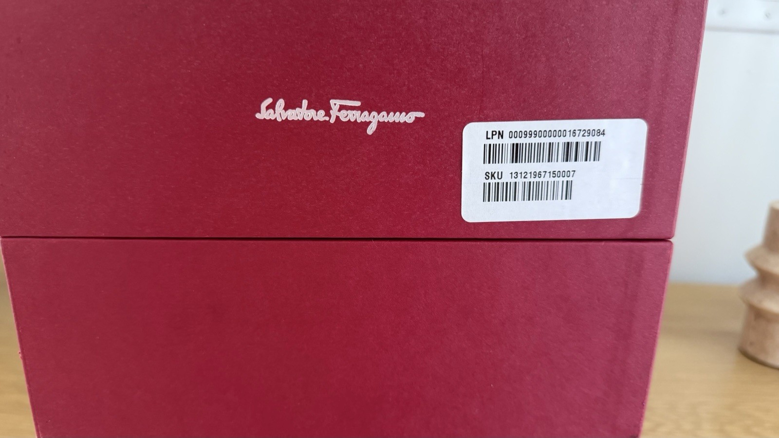 Salvatore Ferragamo Switch Men’s Red Suede Slip-On Loafers EE Round Toe 8