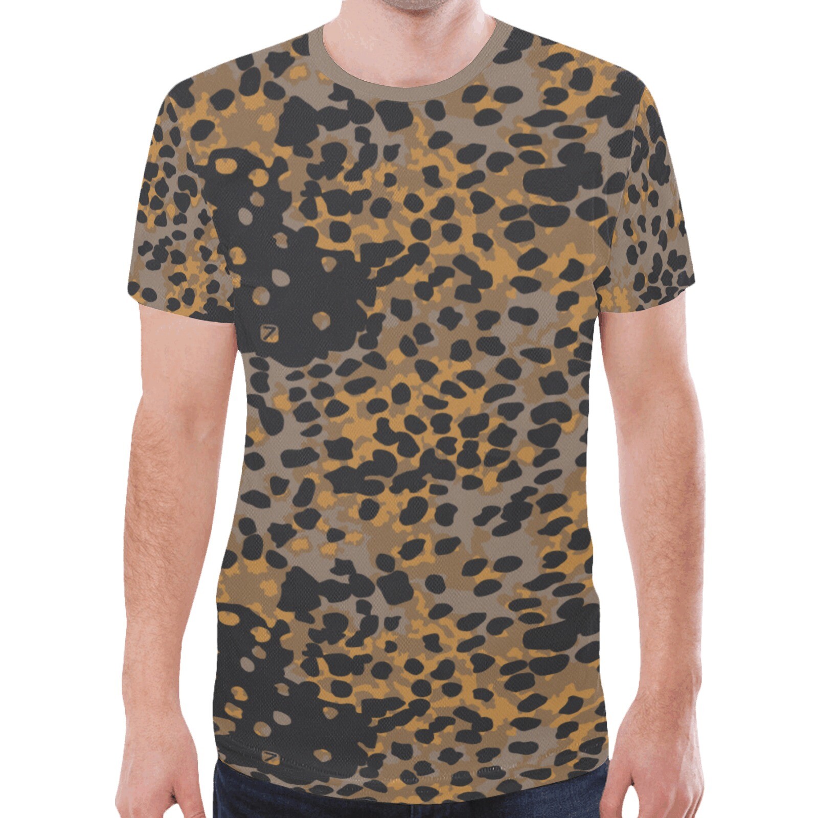 Germany WWII Platanentarn Fall Camouflage Sports Tee XS to 5XL