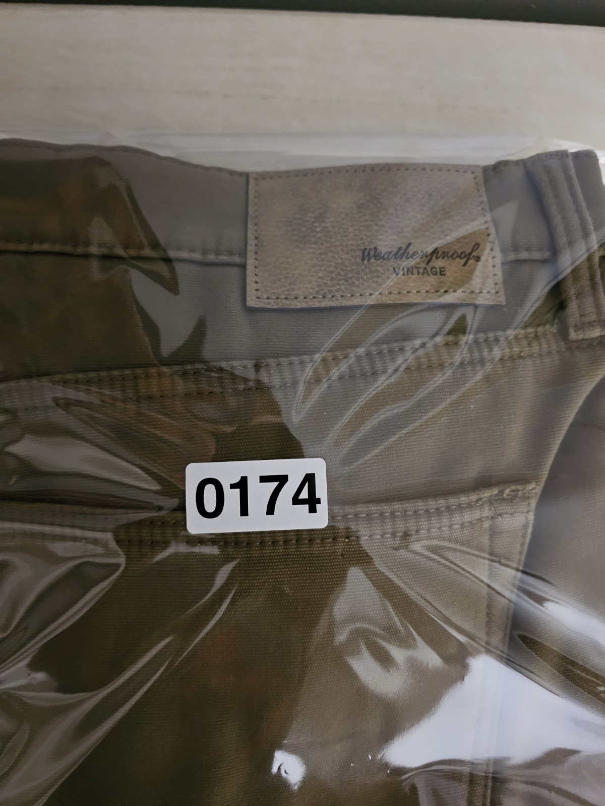Weatherproof Vintage Men’s Fleece Lined Canvas Pants Brown 40×30