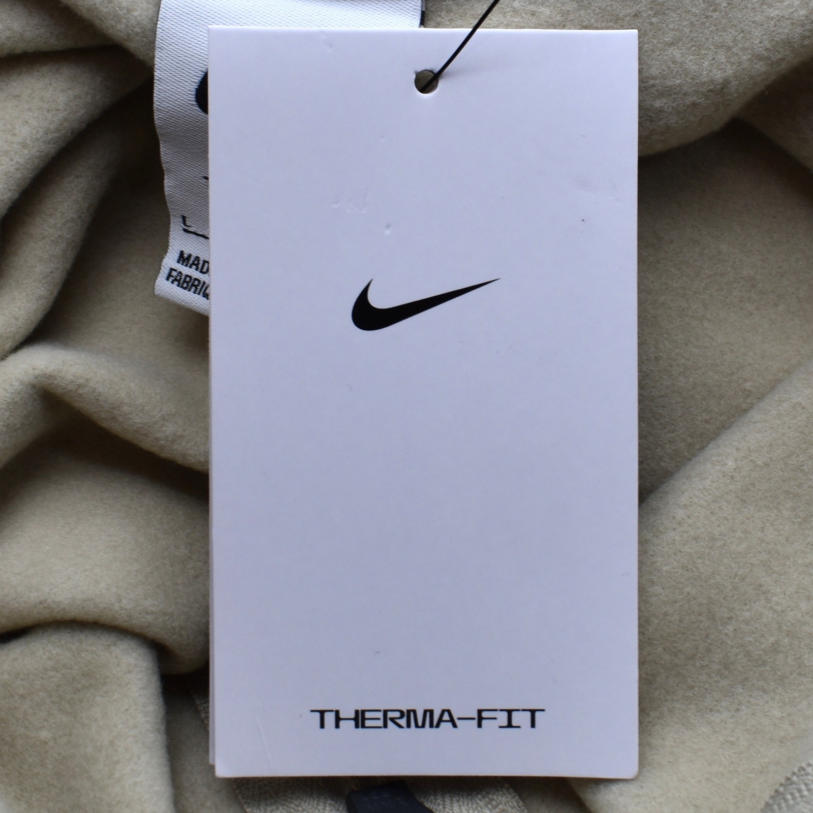 Nike Therma-FIT Full Zip Hoodie Jacket Men’s Large Desert Khaki NWT DQ4830-251