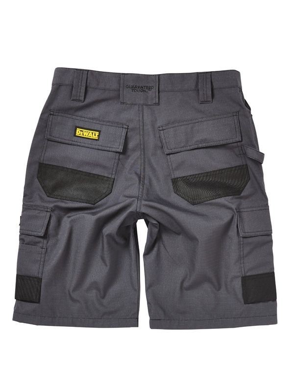 DeWALT Cheverley grey rip-stop cargo holster multi-pocket work shorts