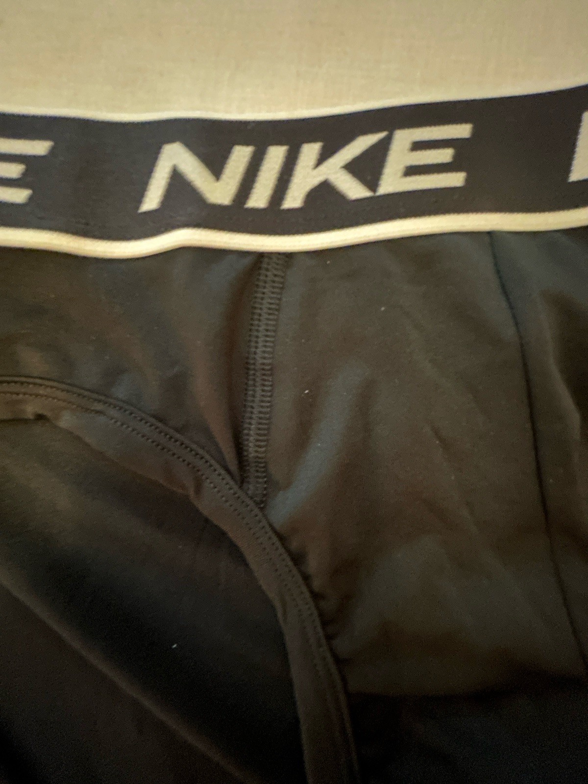 NIKE MEN’S Microfibre DRI-FIT BRIEF, SIZE XL Black