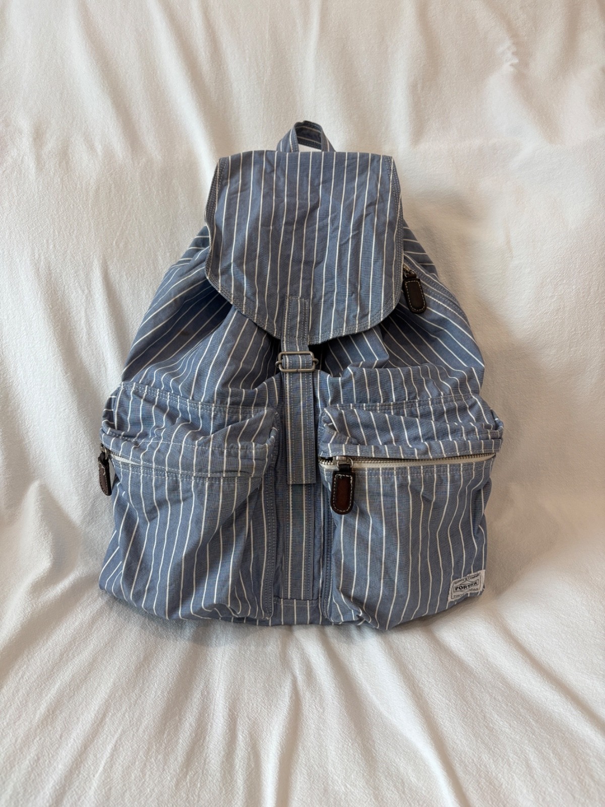 Yoshida Porter 70th Anniversary Cotton Rucksack Backpack