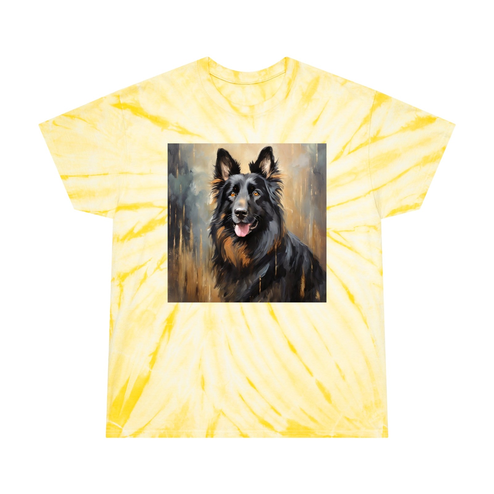 Bohemian Shepherd Classic Tie-Dye Tee in Cyclone