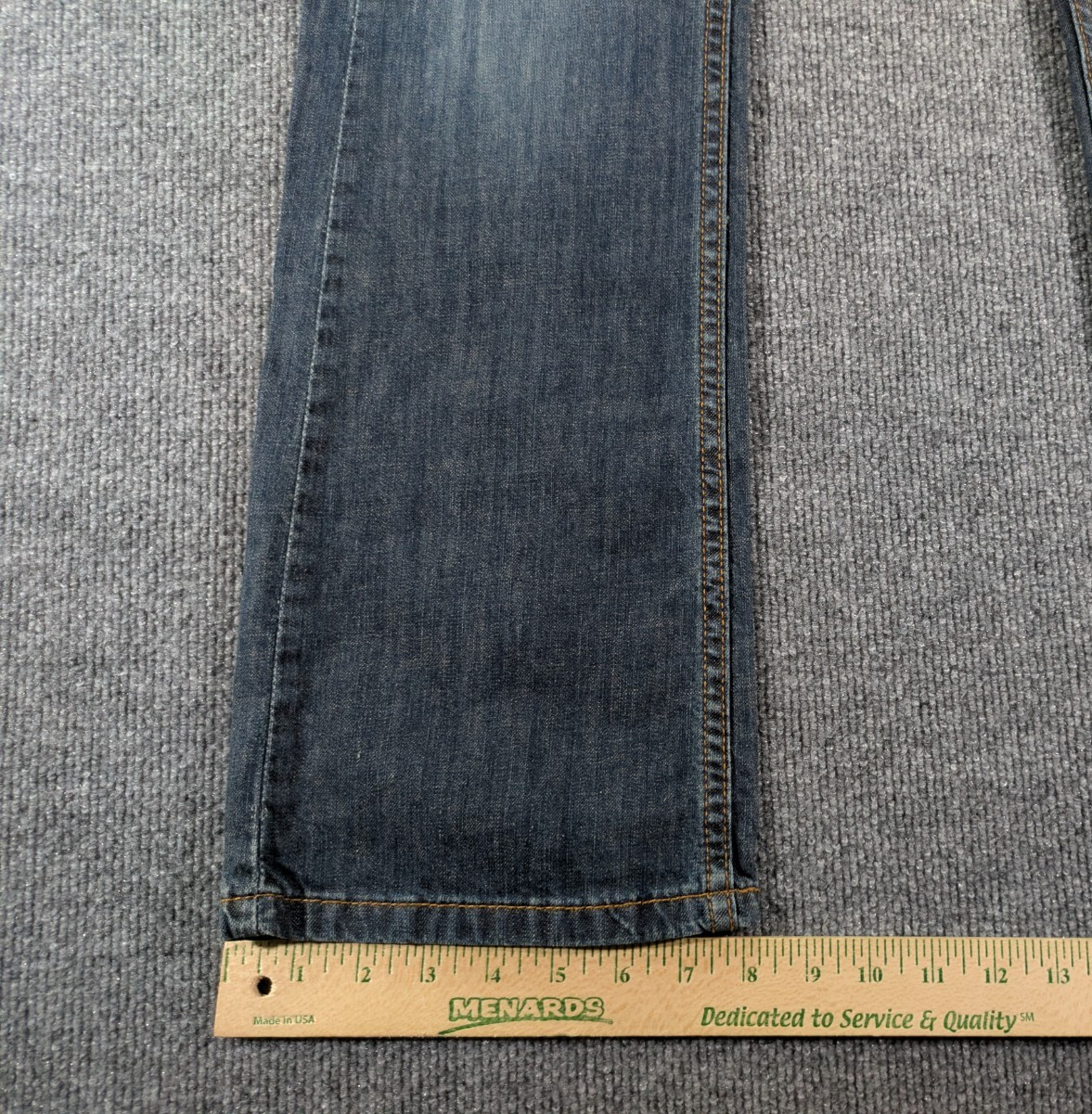 Levis 527 Slim Bootcut Jeans Mens 29×30 Medium Wash Blue Denim Low Rise Cowboy