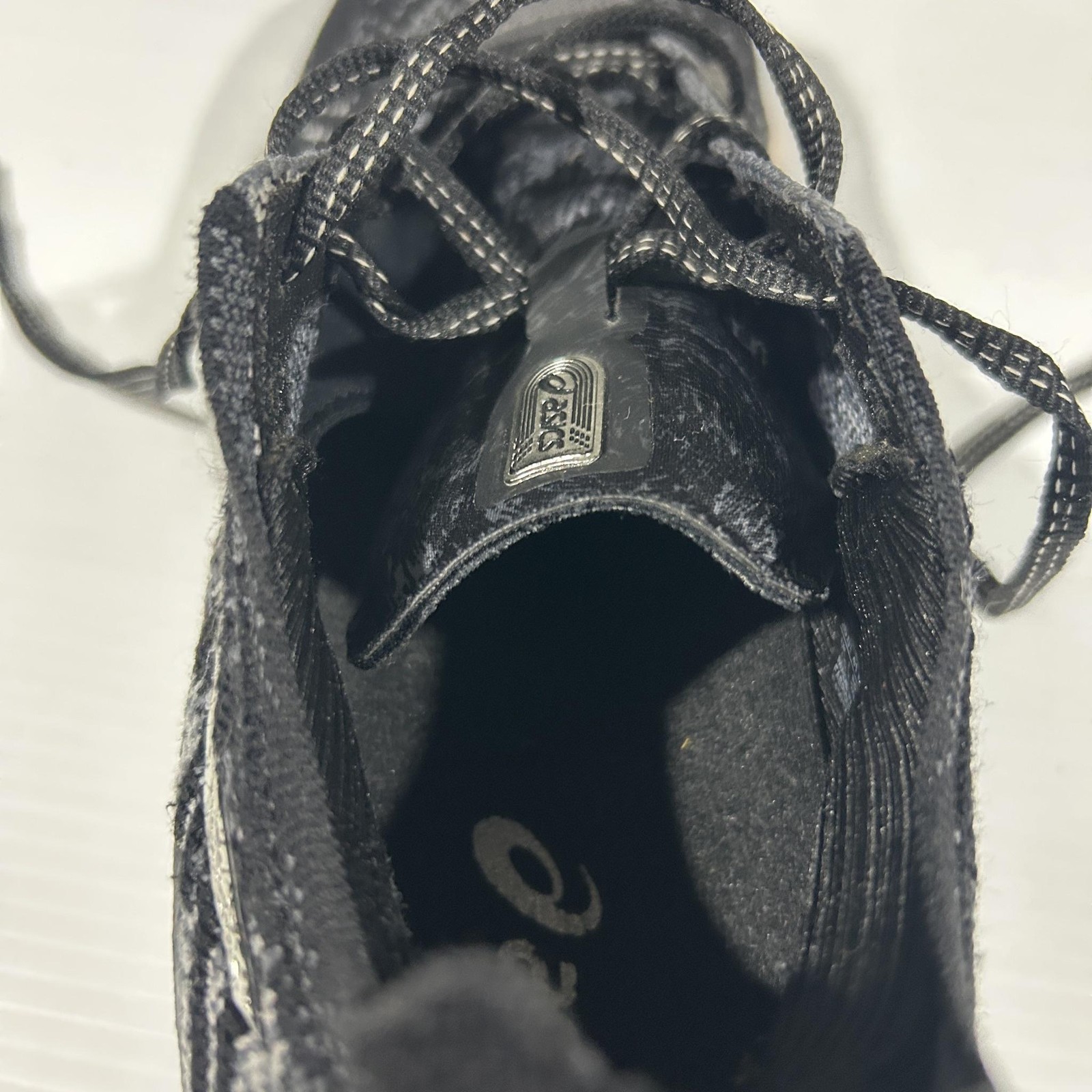 ASICS GEL Kinsei Blast Shoes Womens US 9.5 Black Grey Running Sneakers 1012B329
