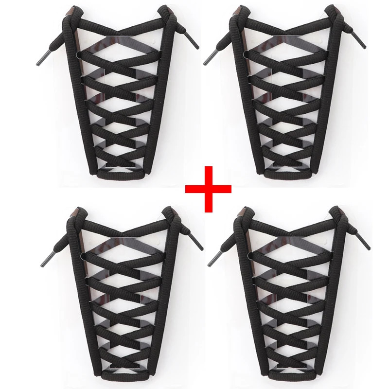 1Pair/3Pair 0.9cm Half-Round Shoelaces Sports Shoelaces Semicircular Shoelace Hi