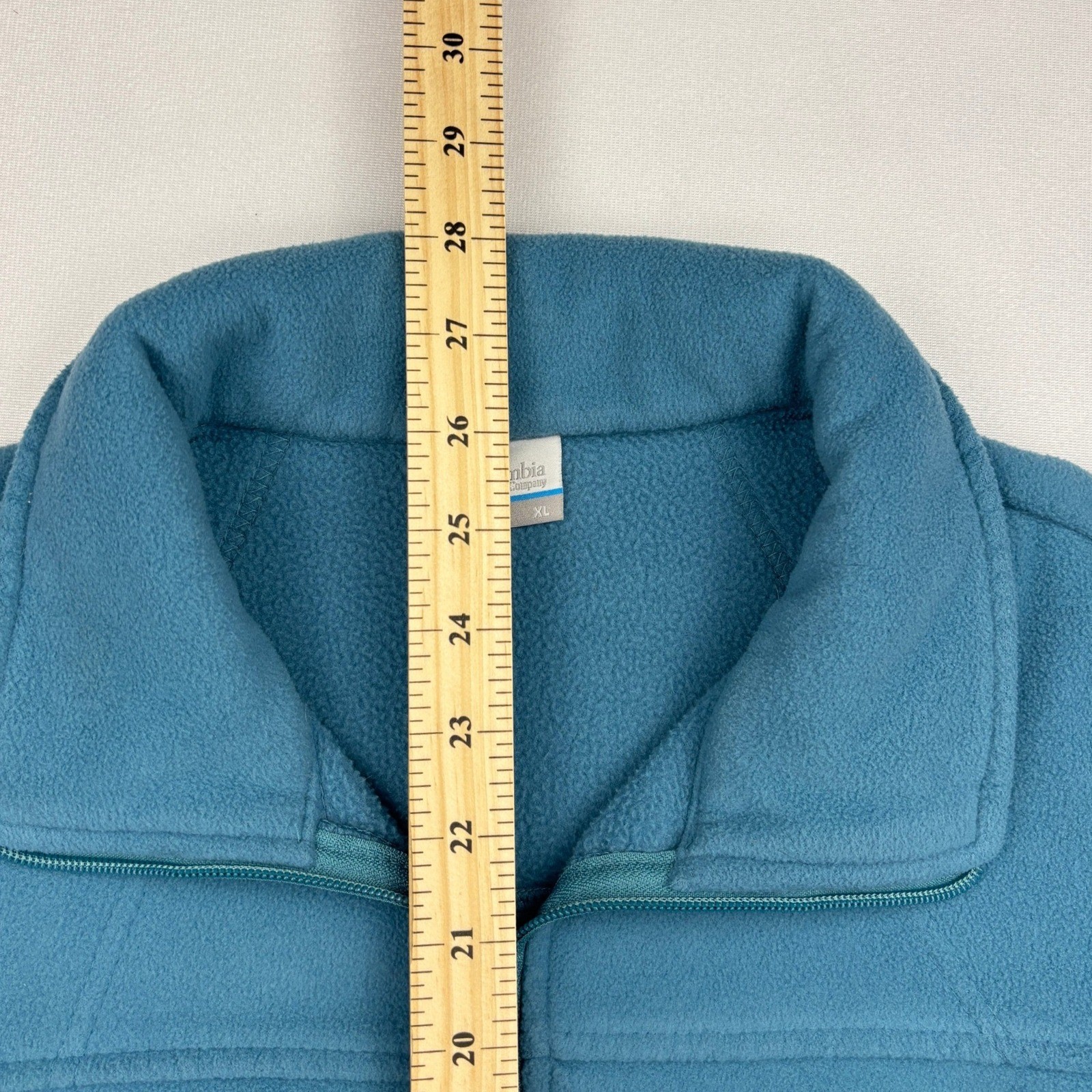 Columbia Fast Trek II Fleece Jacket Full Zip Teal Blue Womens Size XL