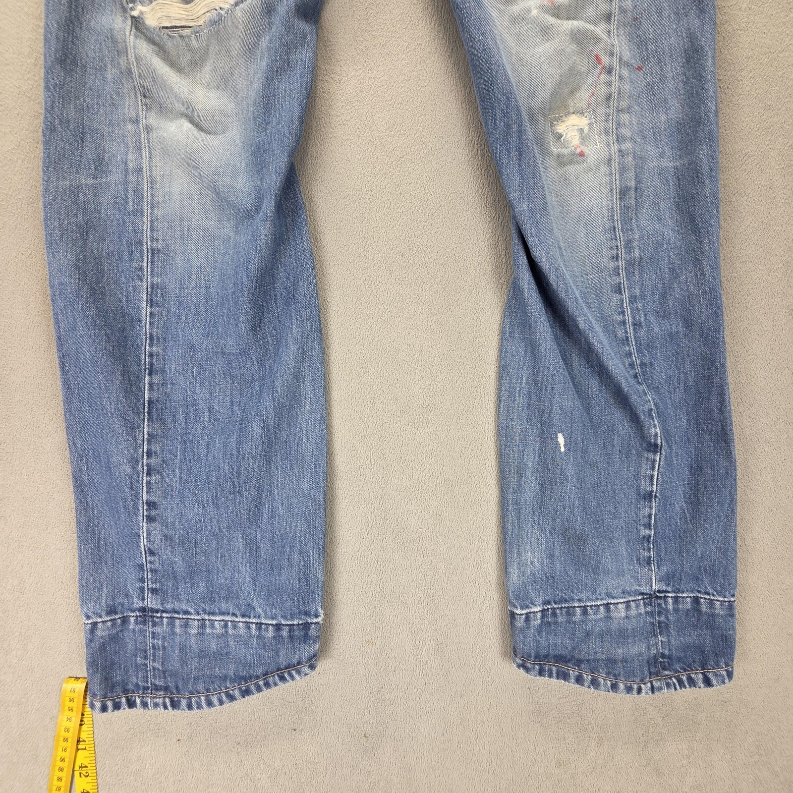 Vintage Levis Engineered Jeans Mens 32×32 Blue Twisted Medium Wash Button Fly