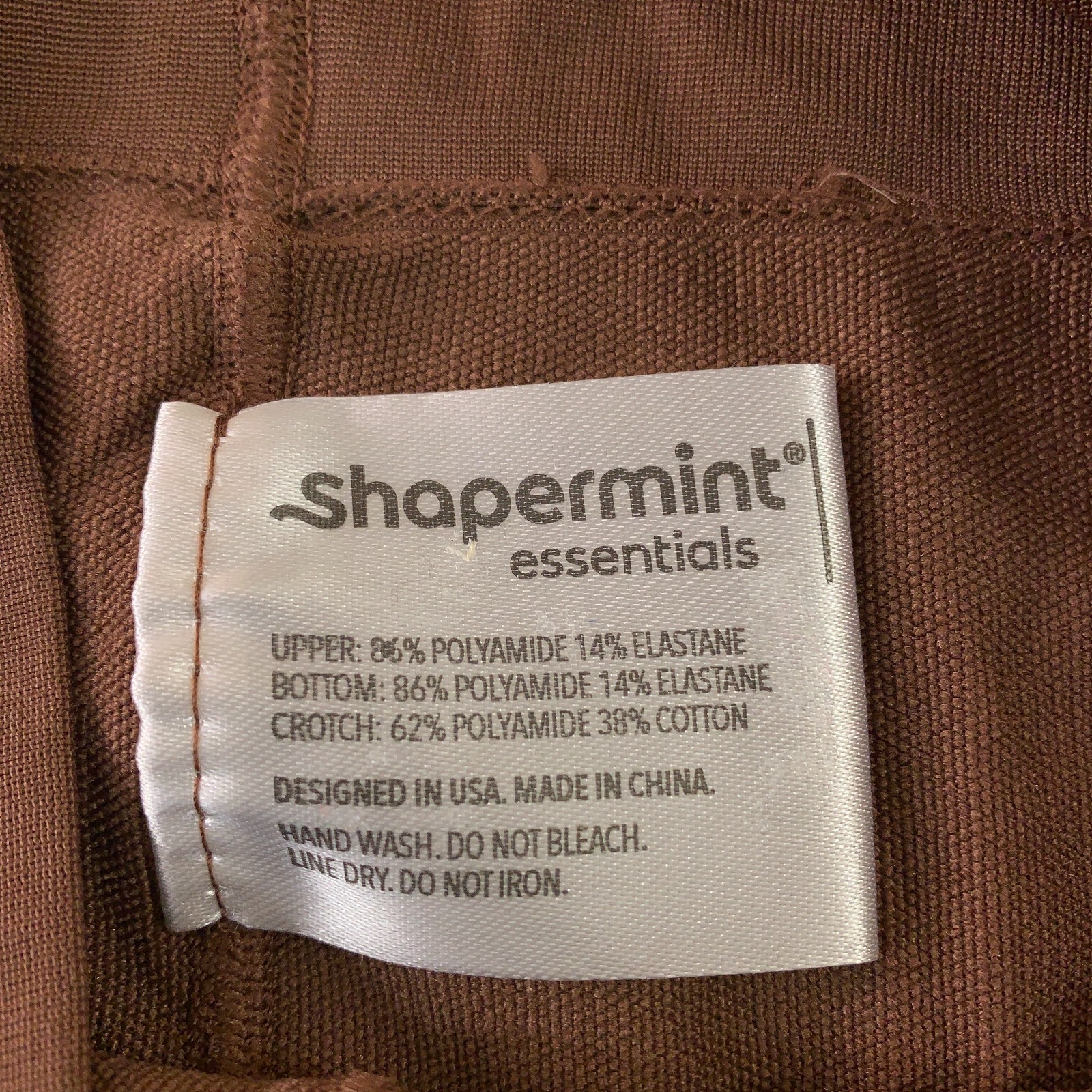 Shapermint Essentials Womens Medium Chocolate Ultra-Resistant Shaping Tights New
