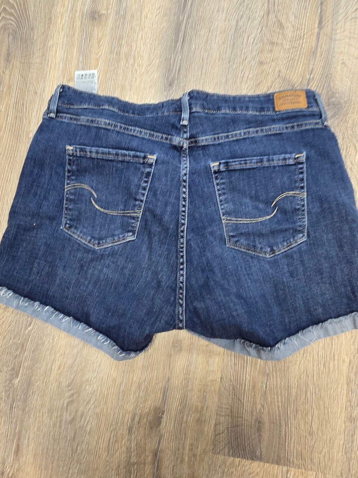 Signature by Levi Strauss & Co. Women’s High Rise Denim Cut-Off Shorts