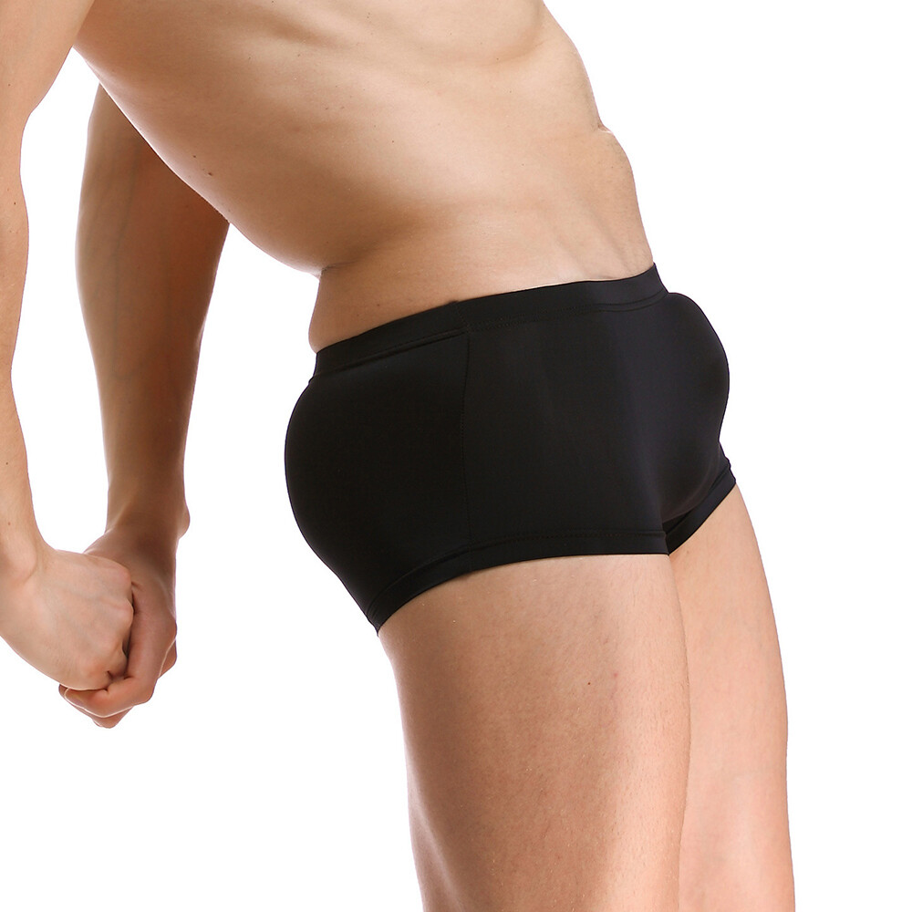 Sexy Men Ice Silk Seamless Boxer Briefs Pouch Underwear Shorts Trunks Underpants