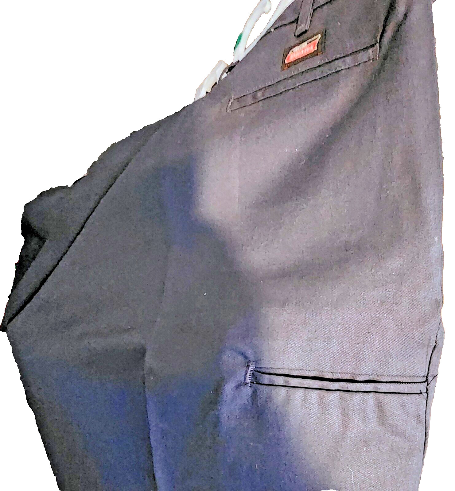 DICKIES Mens DOUBLE KNEE 7118738DN Navy Blue Work Pants 34×30 Loose Straight Leg