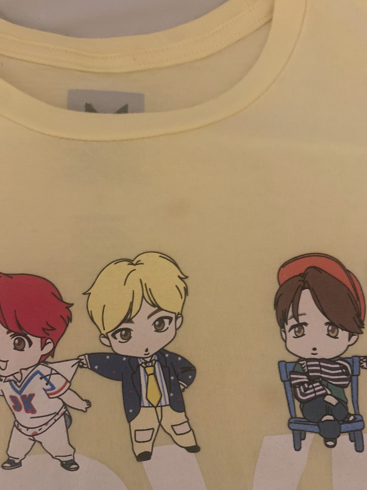 BTS Tinytan Shirt Medium New Hot Topic