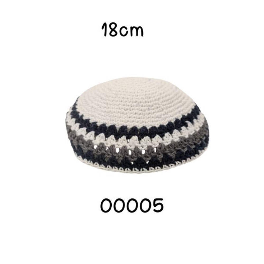 Knitted Yarmulke kippot hat Kippah skull yamaka Holy kipa 18 cm