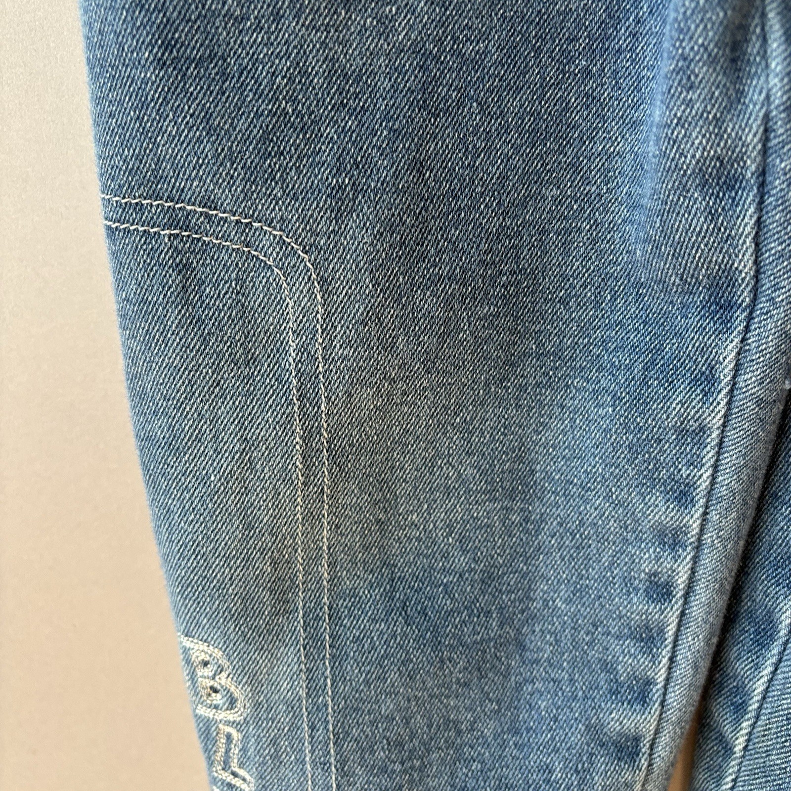 Vintage Y2K Kid’s Blues Clues Denim Overalls Embroidered 3T Nickelodeon Cotton