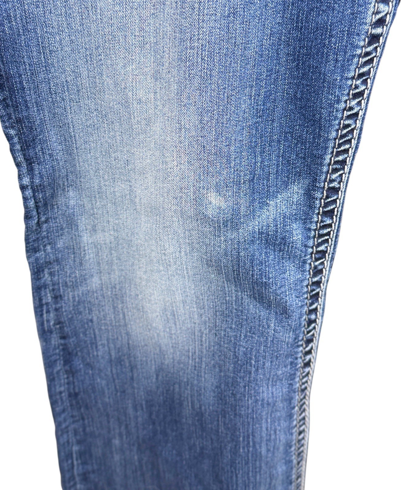 Silver Jeans Co. Suki Bootcut Mid Rise Medium Wash Stretch Denim Blue Jeans plus