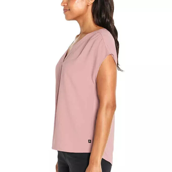 Banana Republic Ladies’ Short Sleeve V-Neck Blouse(#1764639 & 1685714)