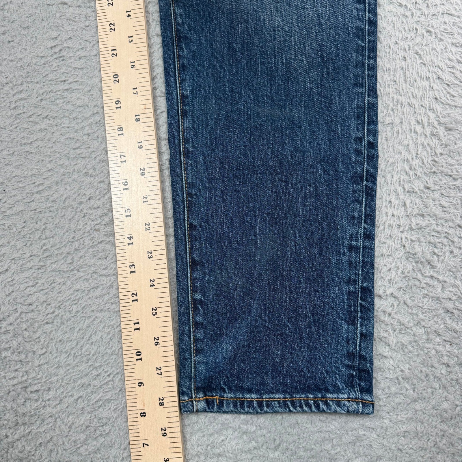 American Eagle Flex Straight Leg Jeans Mens 32×30 Blue Medium Wash Stretch Denim