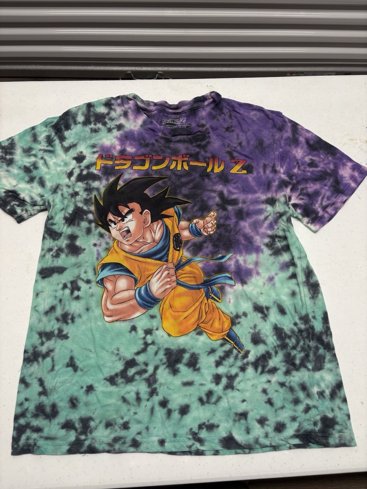 Dragon Ball Z Goku Tie Dye T Shirt Men’s Medium Anime Toei Funimation DBZ