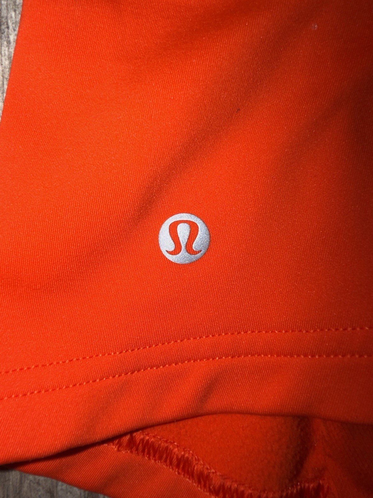 Lululemon Women’s Size 8 Hooded Running Jacket Hybrid Orange Reflective EUC