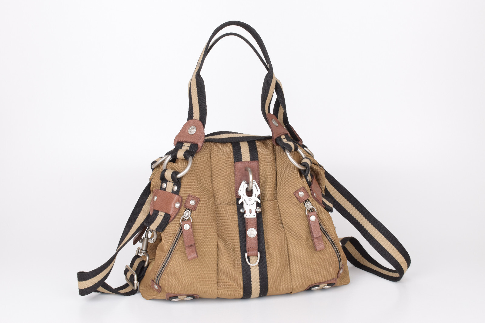 George Gina & Lucy “Giant Monaco” Bronze Shoulder Bag 35x26cm (Make Offer)