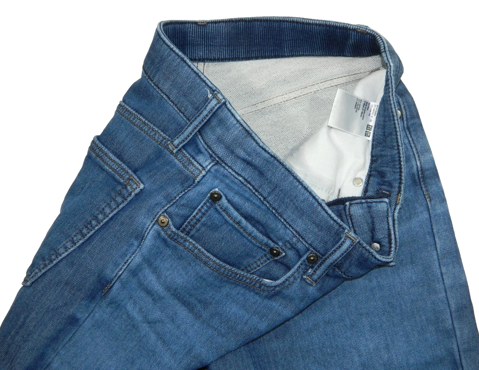 Men’s Uniqlo Jeans Slim Tapered Ezy Stretch Tag 27-30 measured size 28×30