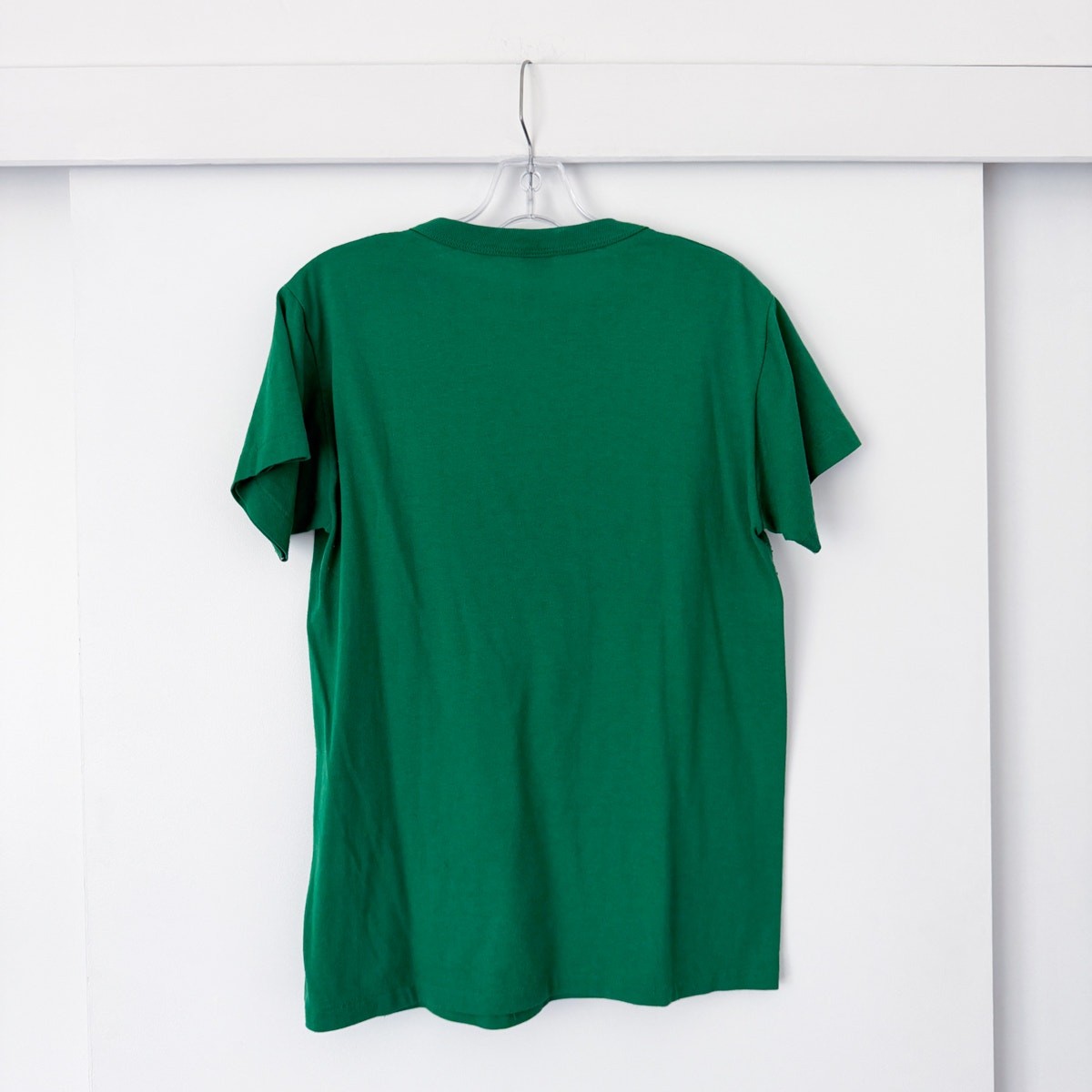 Vintage 84 Russell Athletic Newburg MO Centennial T Shirt Green Train Size M USA