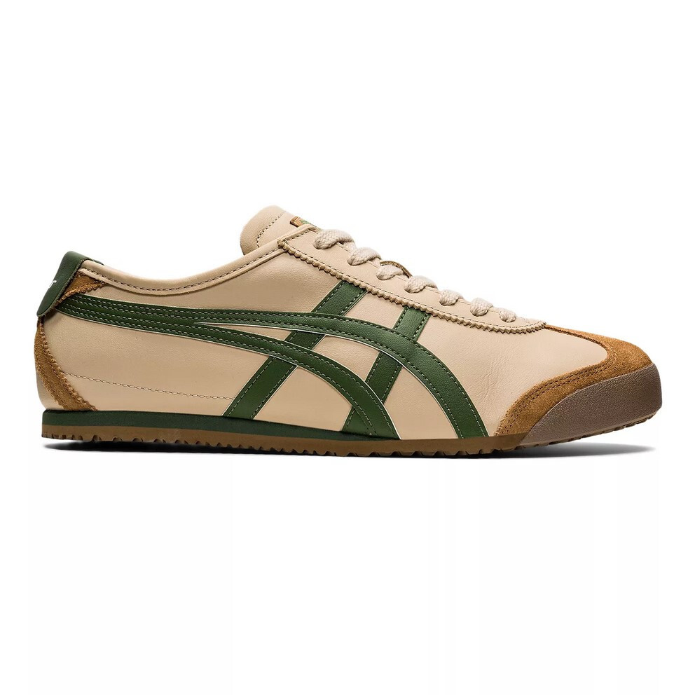 NEW Authentic Onitsuka Tiger MEXICO 66 1183C102 250 BEIGE GRASS GREEN
