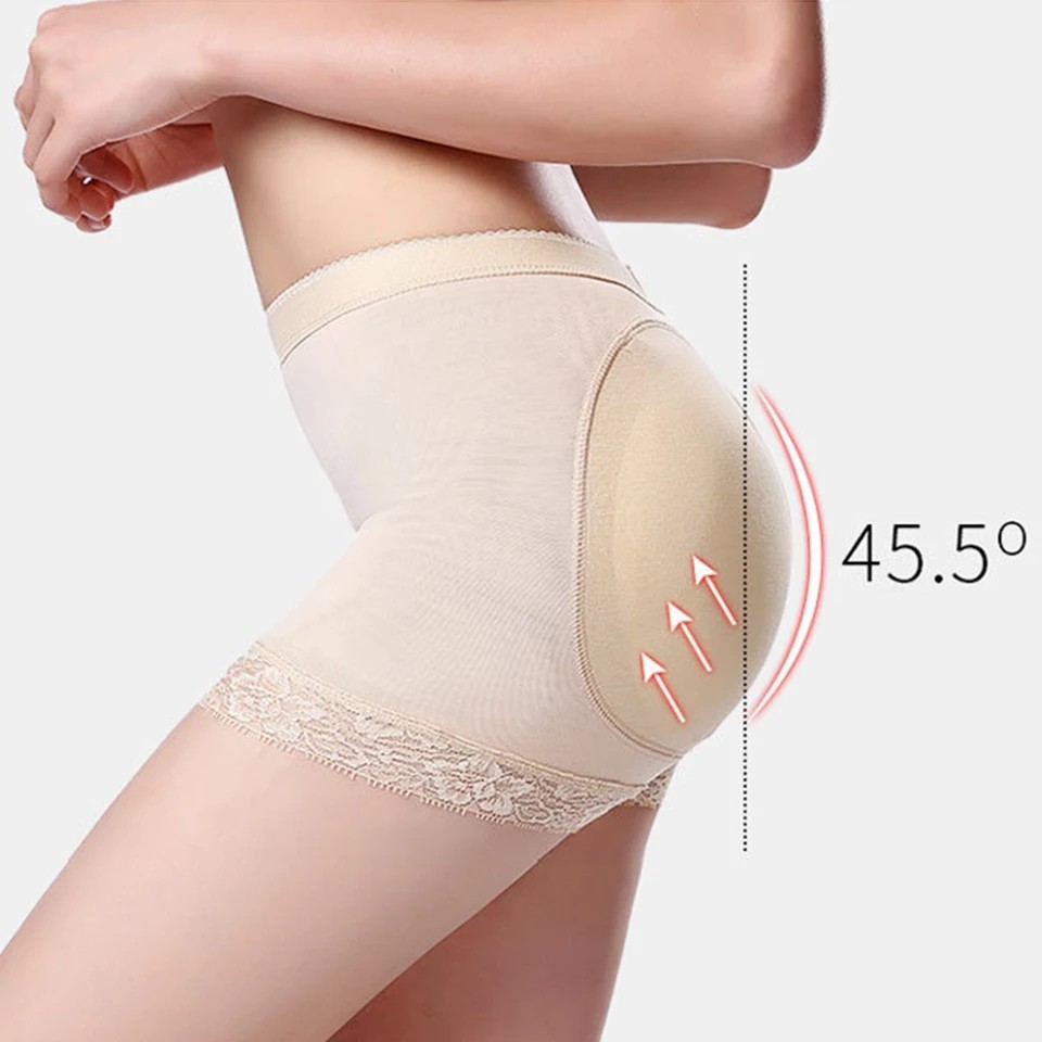 Booty Shaper Padded Underwear Panty Women’s FAKE ASS Butt Lifter & Hip Enhancer.