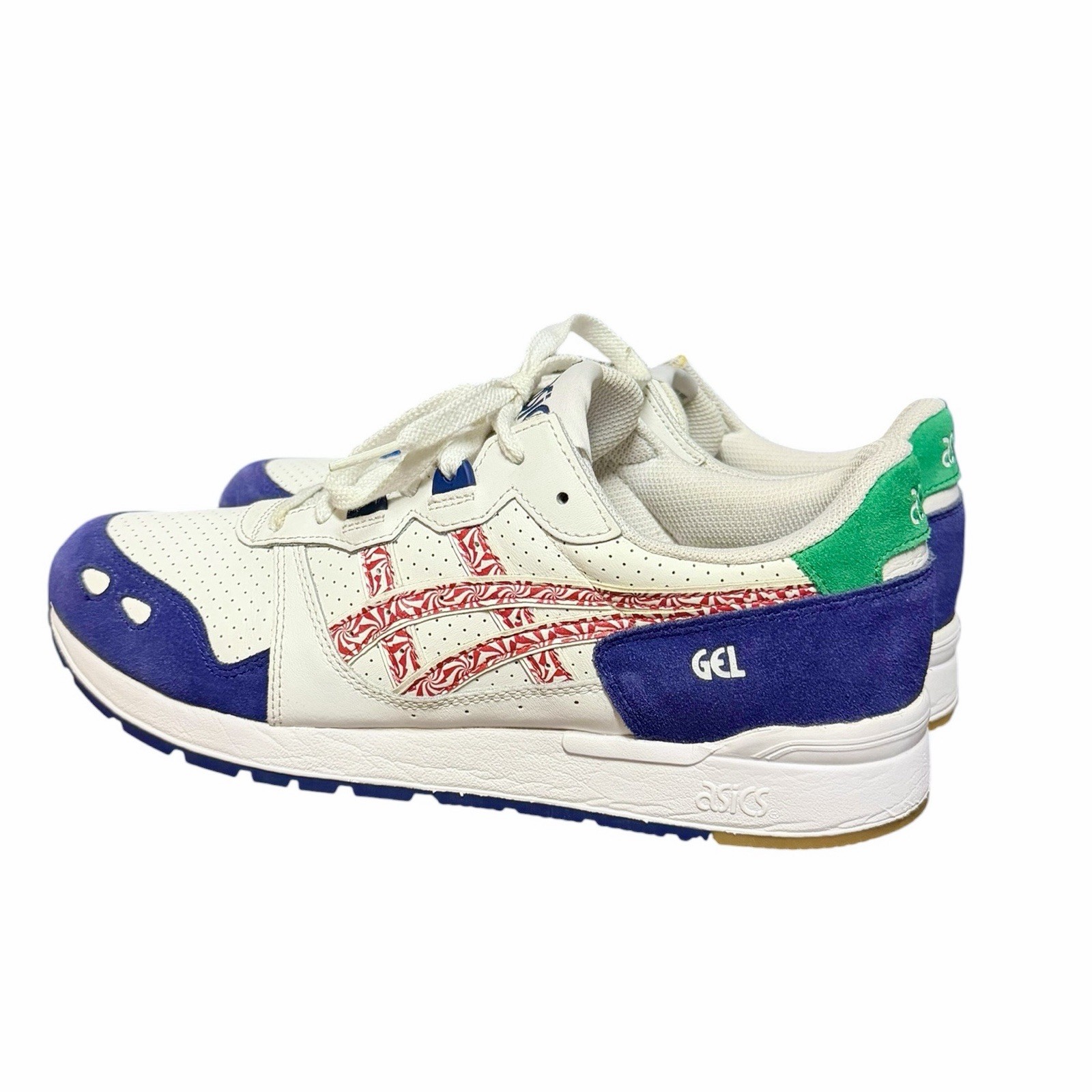 Asics Tiger Vintage Gel-Lyte White / Classic Red Sneakers Mens 10 Retro 1191A166