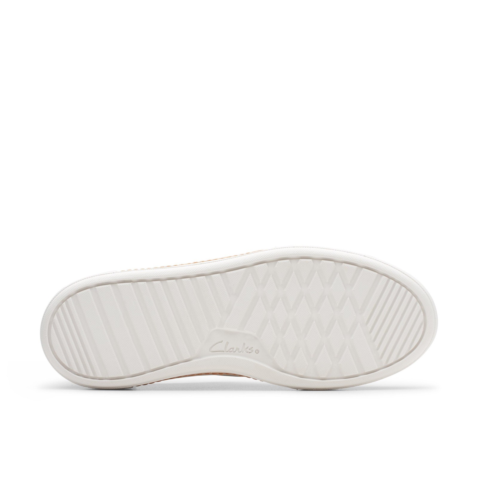 Clarks Womens Hollyhock Walk White Leather Active Sneakers Shoes