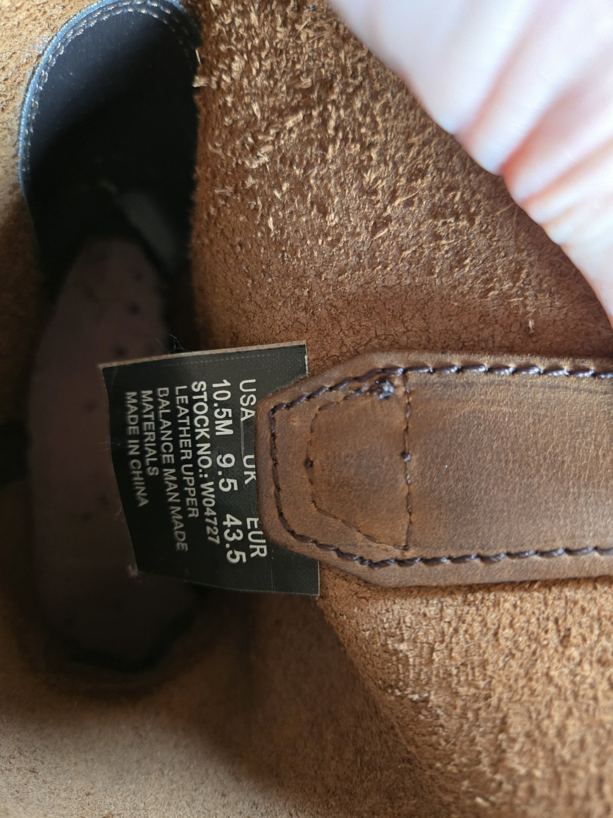Wolverine Wellington W04727 Men’s Brown Leather Work Western Boots – Size 10.5
