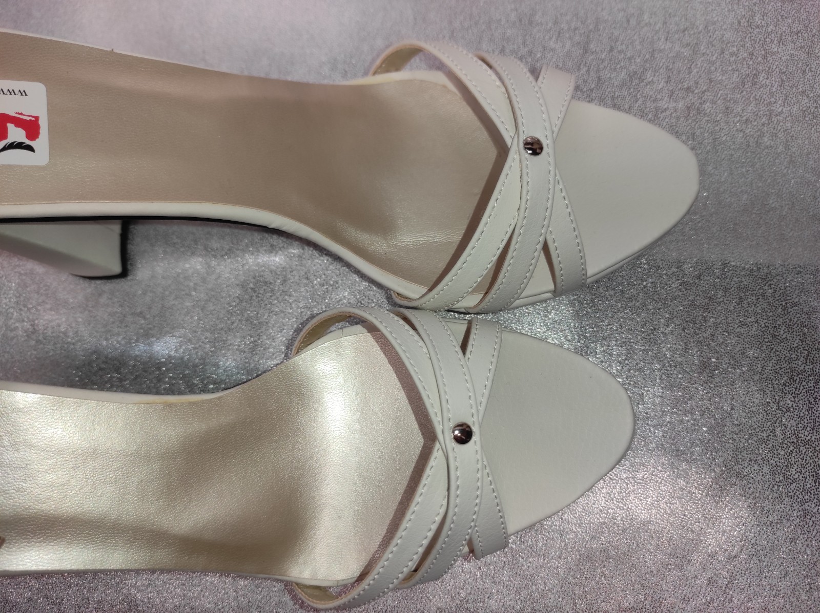 Sandals leather chunky 37 38 39 40 41 42 43 44 45 46 47 platform 2cm heel 13cm PL