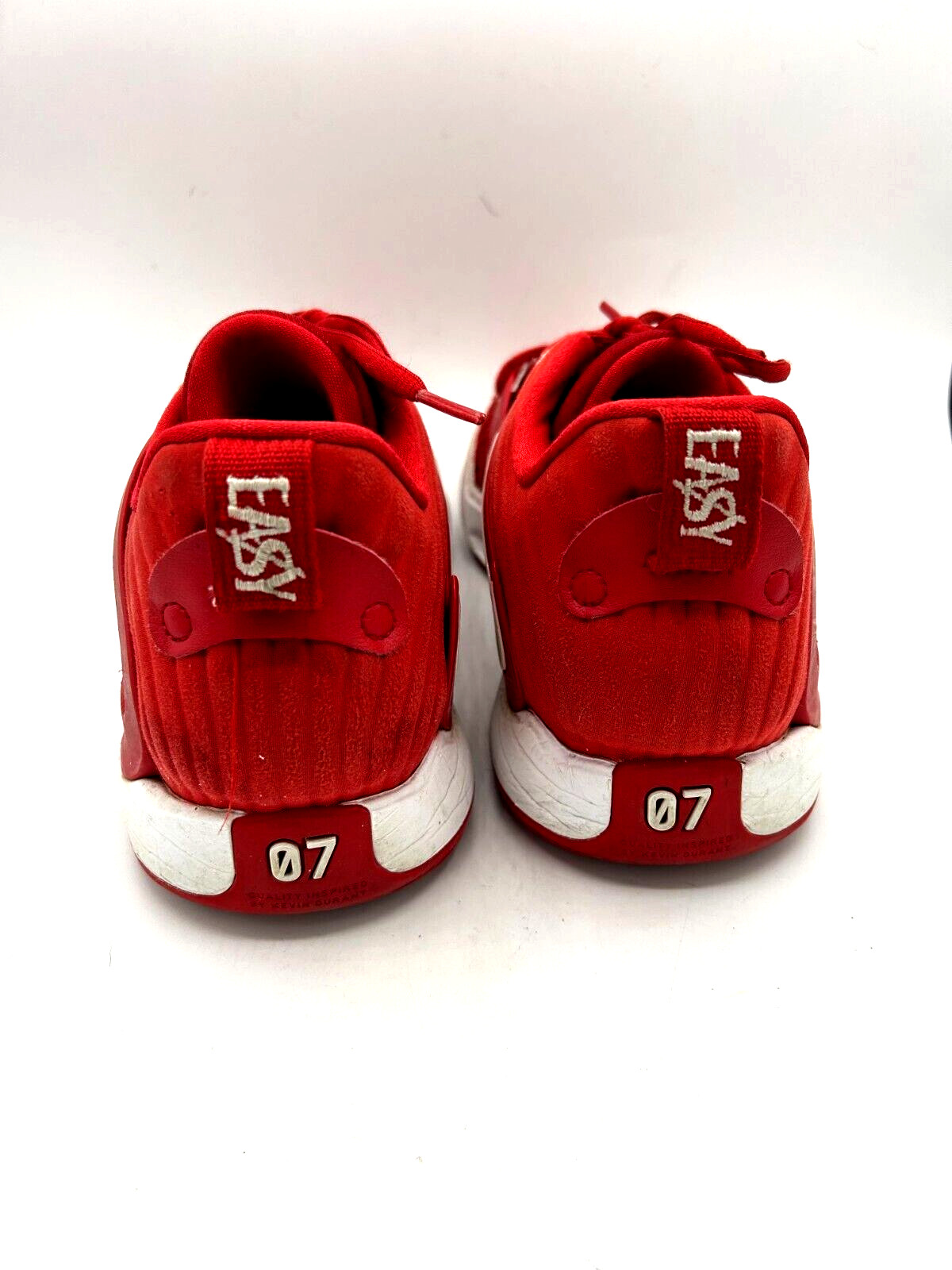 NIKE KD15 KD 15 TB KEVIN DURANT UNIVERSITY RED-WHITE DO9826-600 MEN’S SZ 10.5