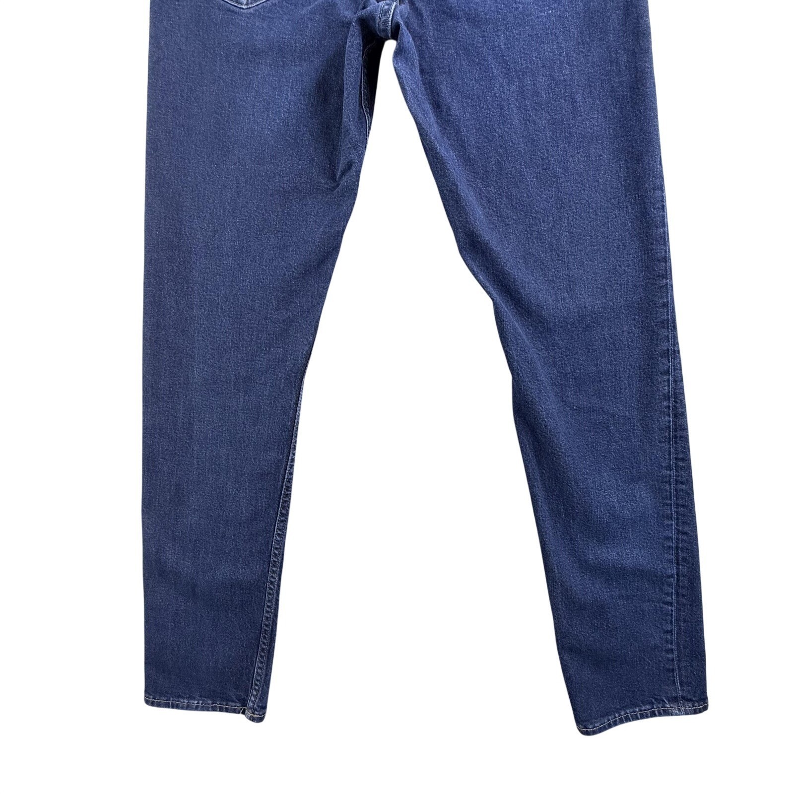 Bonobos Jeans Mens 35×34 Blue Slim Tapered Stretch Denim Medium Wash BDB05260S