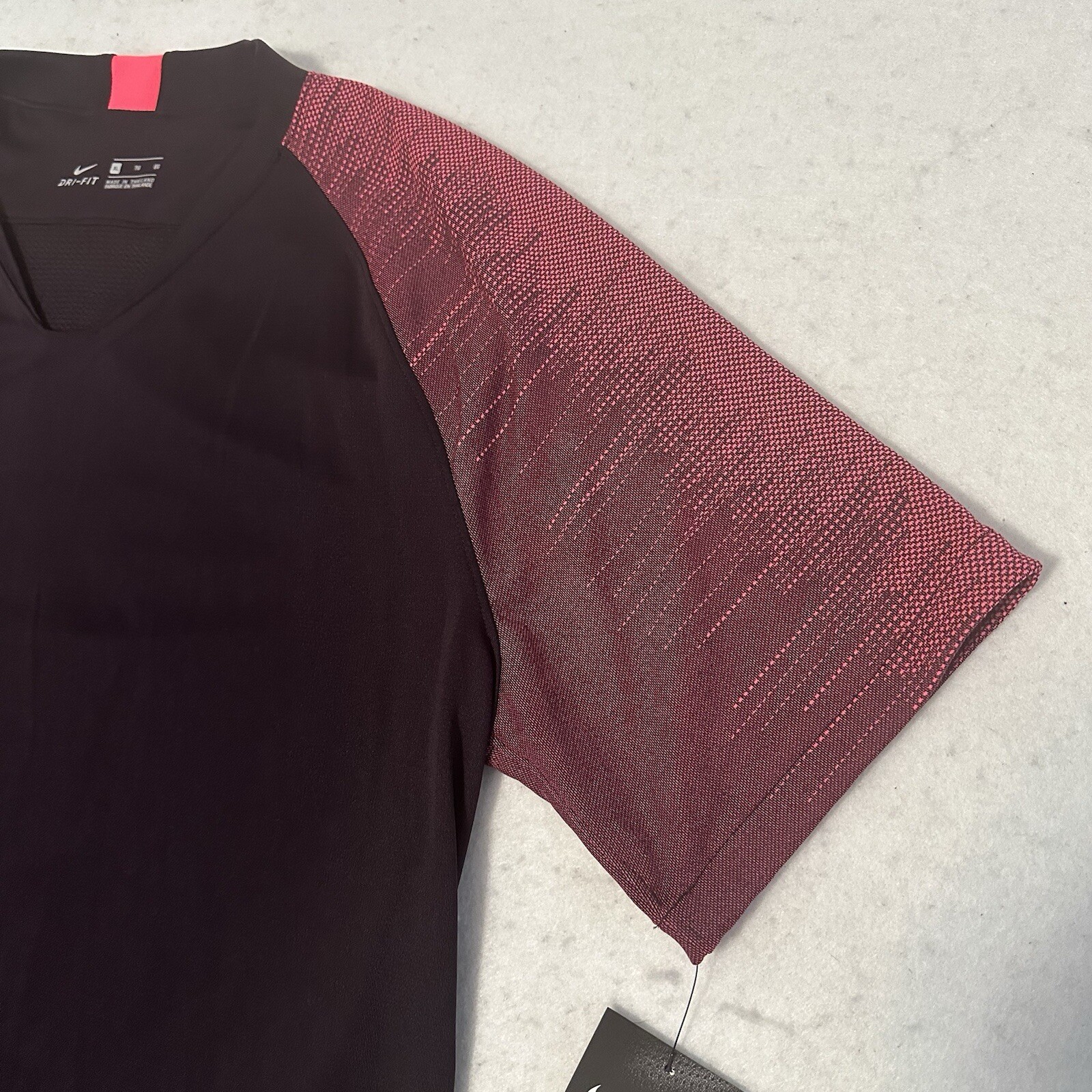 Nike Strike Jersey Shirt Mens Soccer Dri-Fit Pink Vapor Knit AT5870-659 Size XL