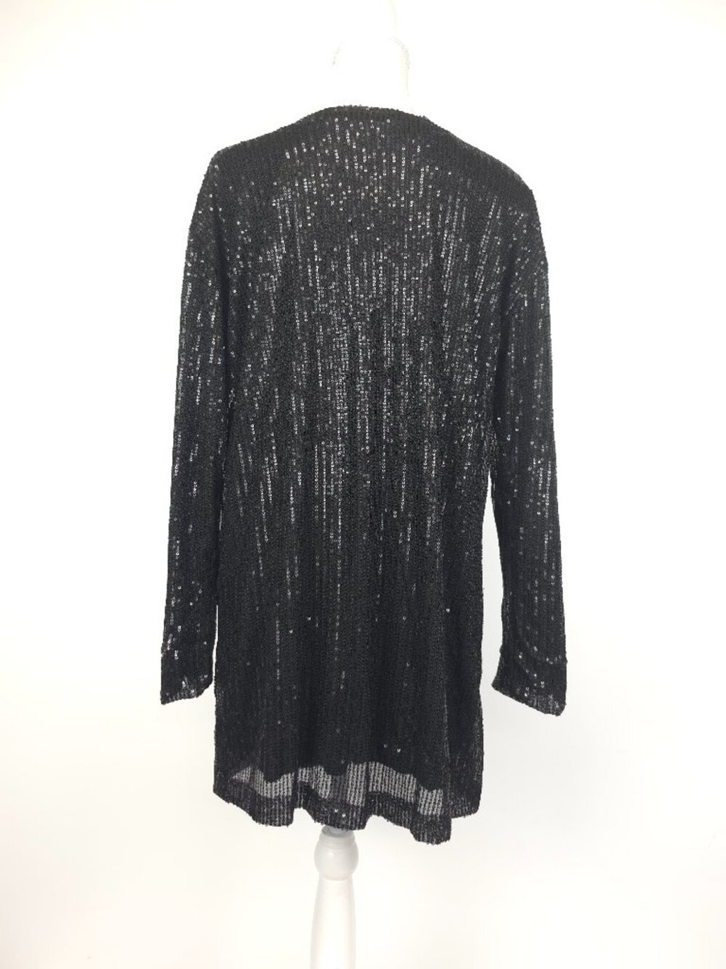 Motel Rocks Liama Sequin Long Sleeve Dress Small