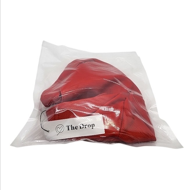 The Drop Women’s Avalon Small Tote Bag Red 100% Polyurethane Small Wrist Purse