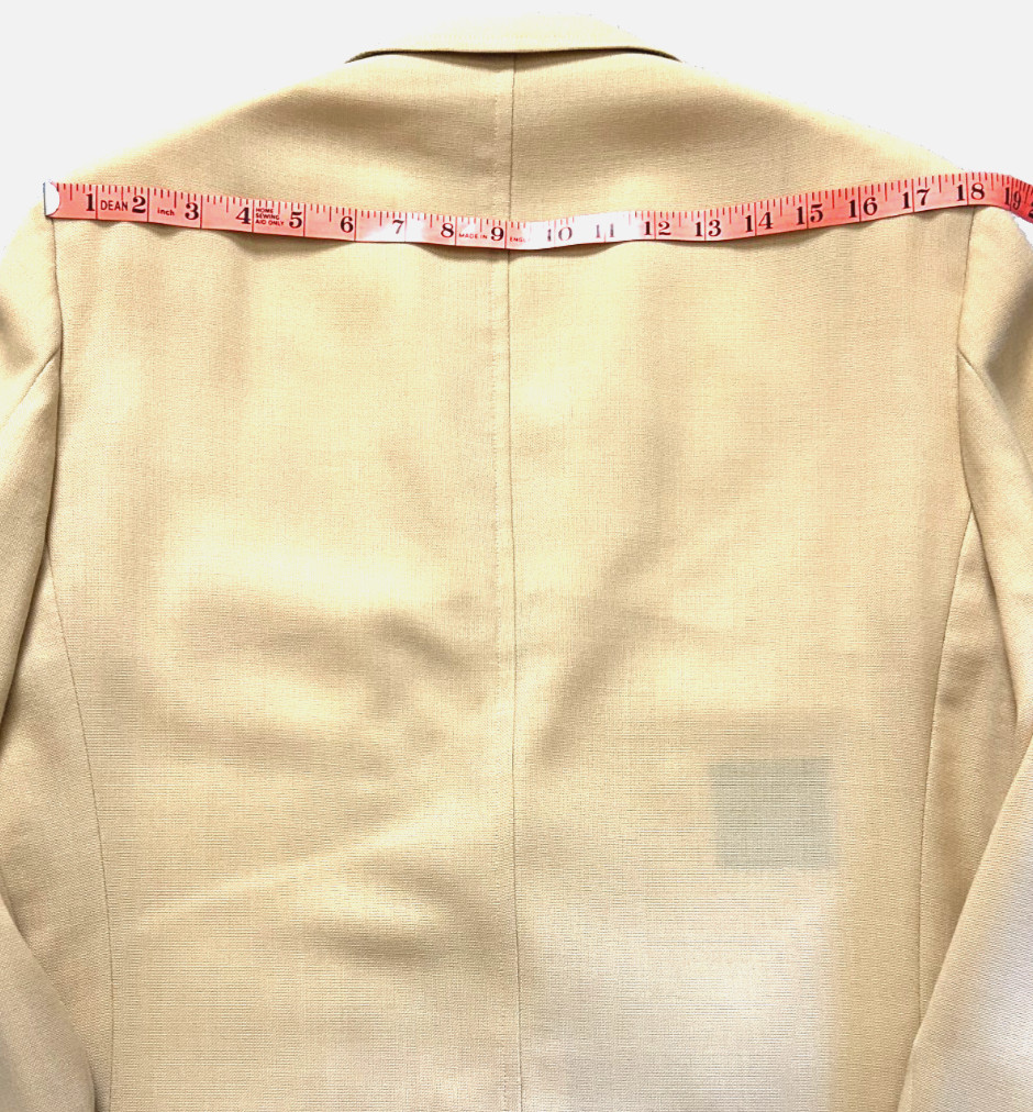 VTG Men’s Deansgate Blazer Sports Jacket Gold Polyester Blend 2 Gold Button 43L