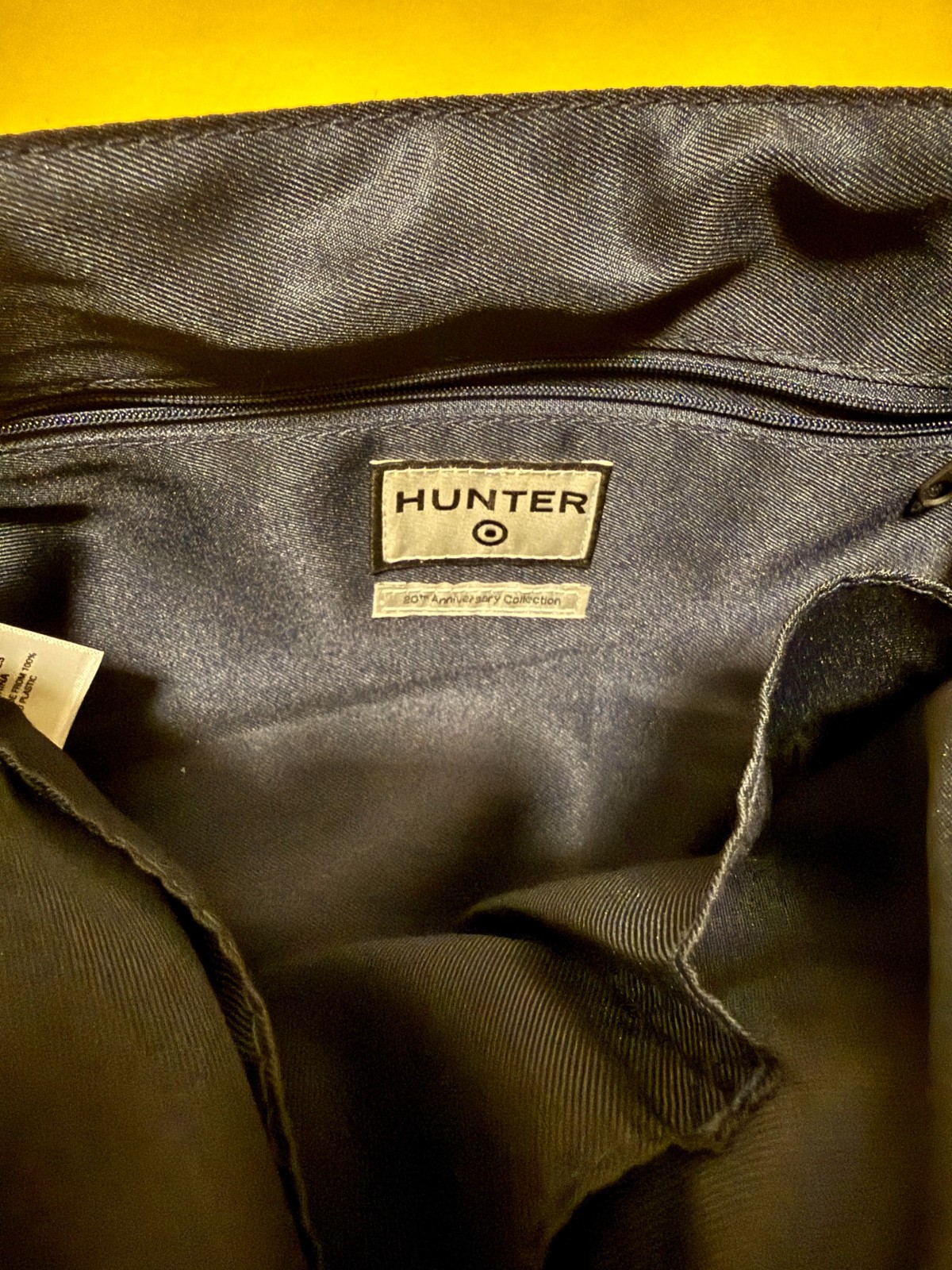 Hunter 20th Anniversary Collection Backpack – Yellow – Waterproof Tote- Flap-Top
