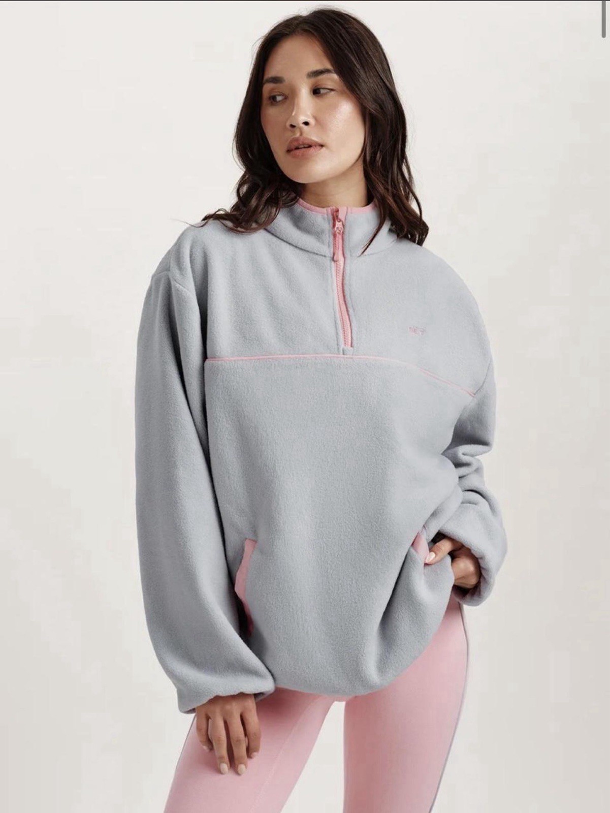 SET Active Fleece Half-zip Pullover | City Of Valentine Collection | Size S