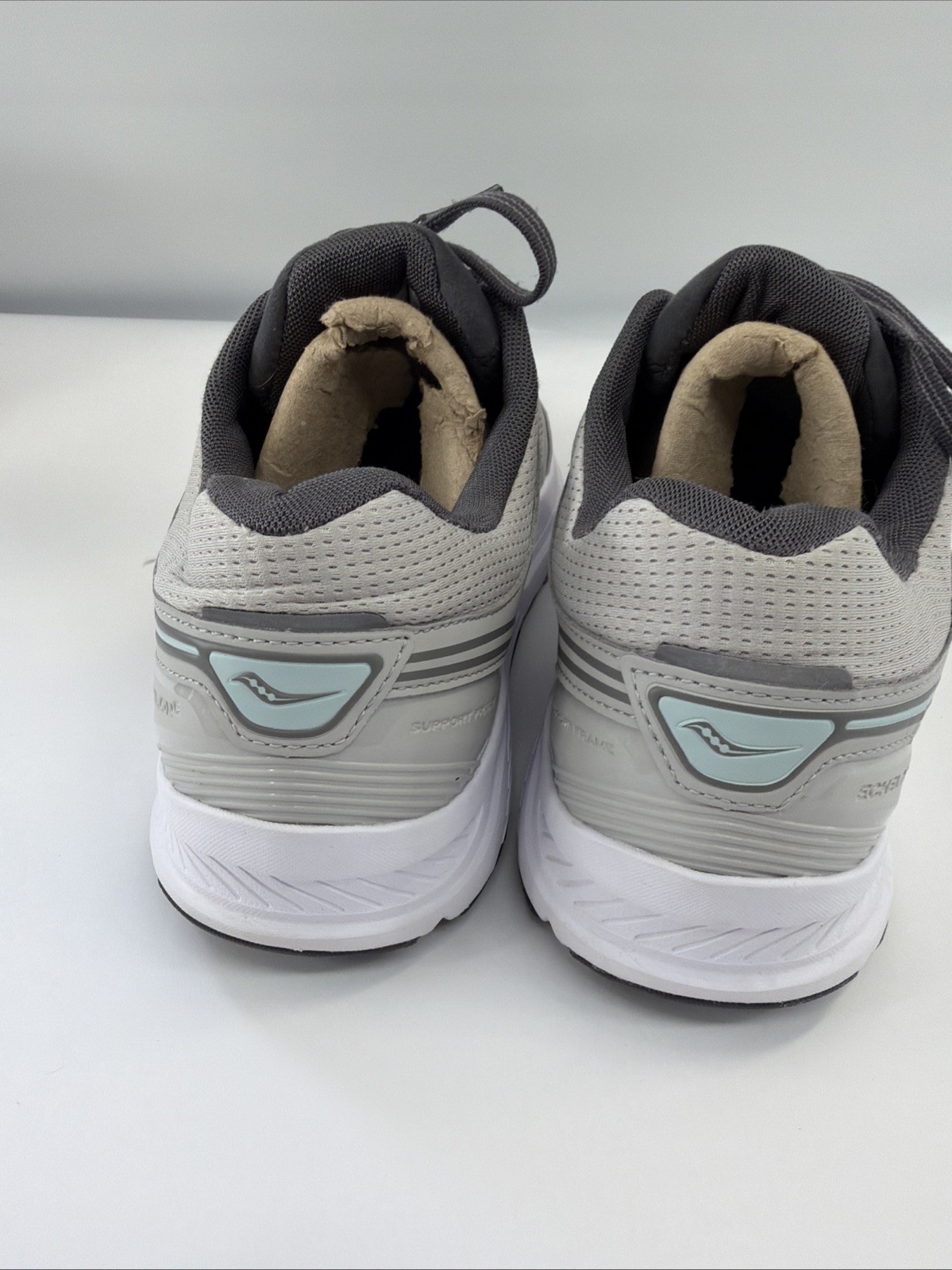 Saucony Echelon 8 Gray Womens PWRRUN Sneakers Womens Size 9.5w US