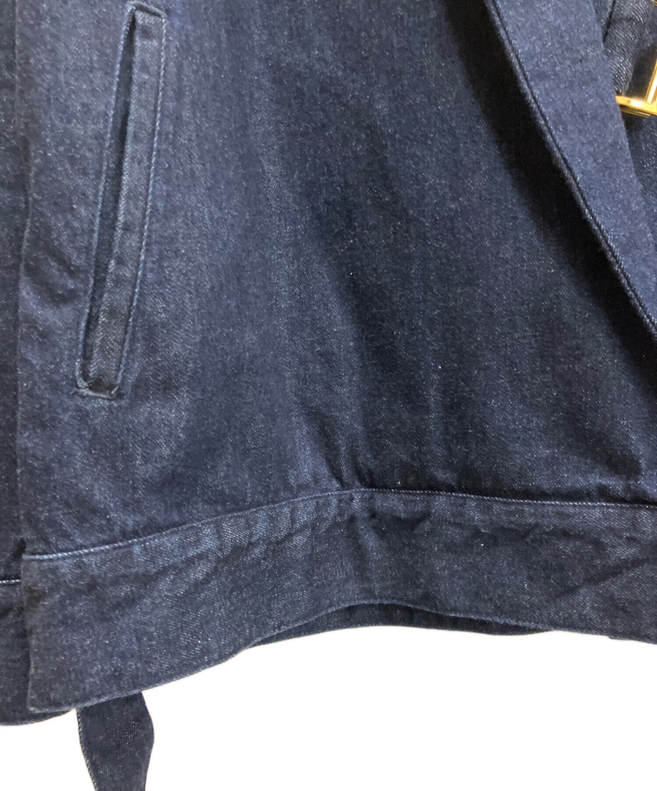 CULLNI TIELOCKEN JACKET Denim Tielocken Jacket Size: 1 Indigo Men JDCLJK1002
