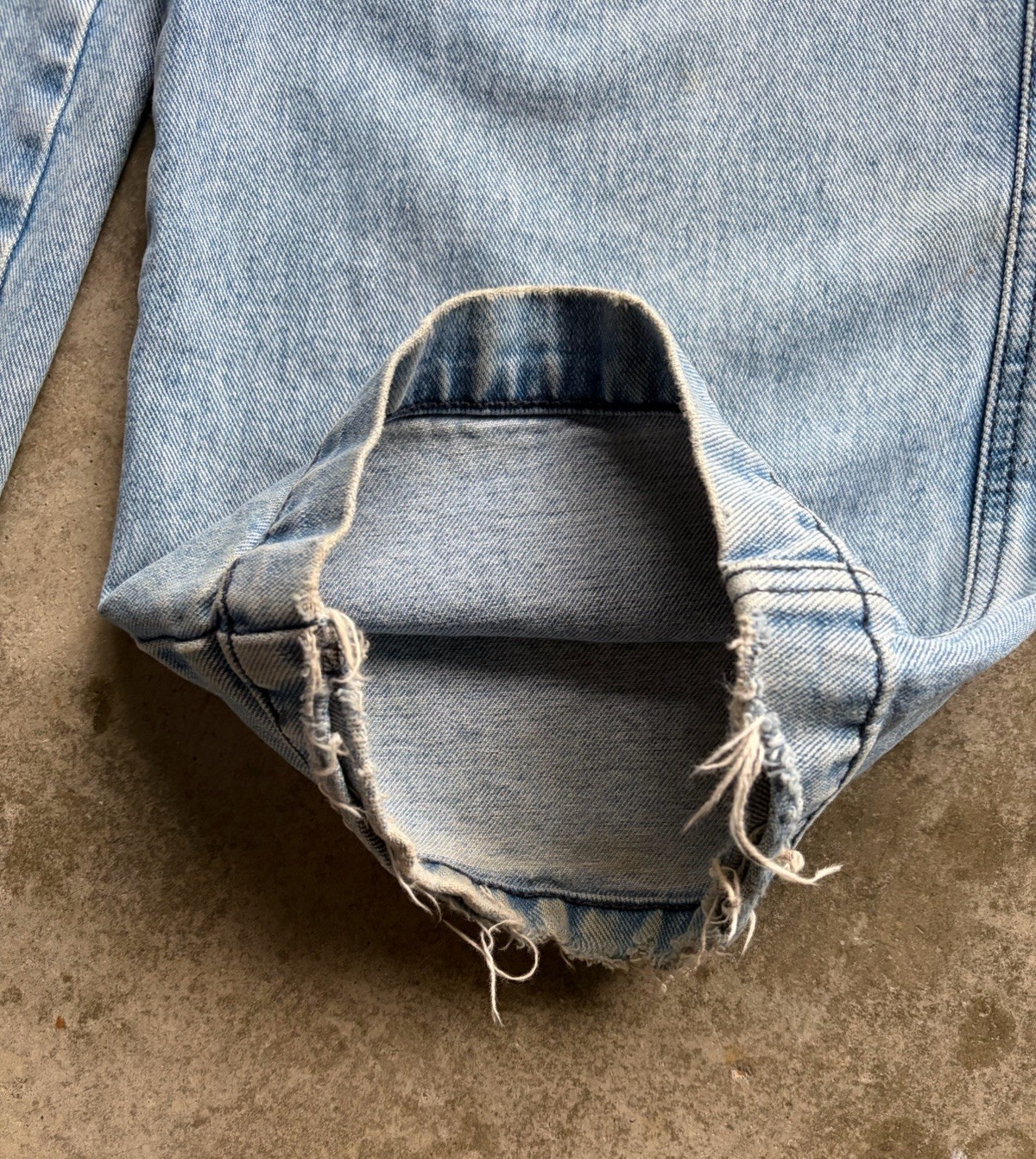 JNCO Pipes Jeans 29×30 Blue Denim Pants Wide Leg Baggy Light Wash