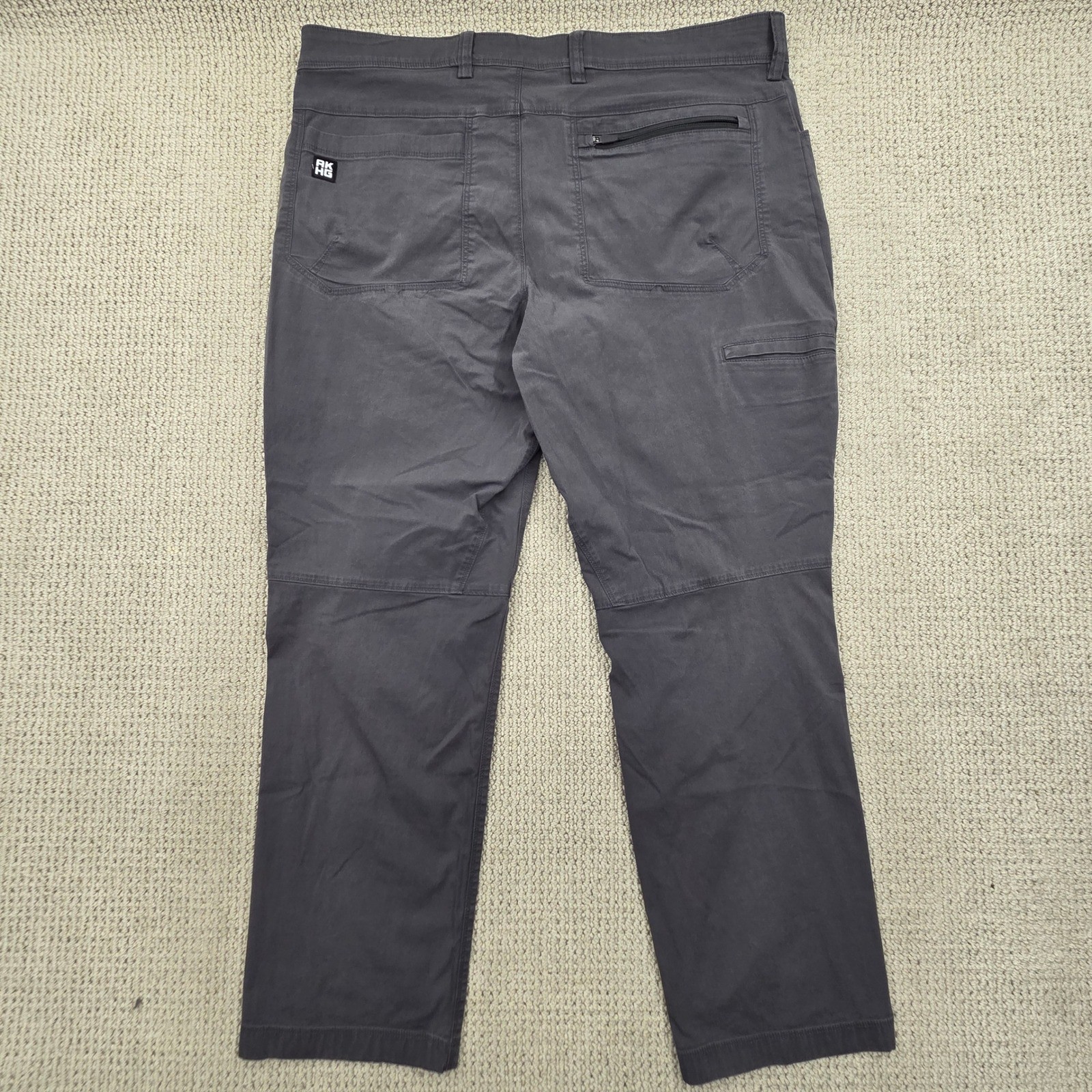 Alaskan Hardgear AKHG Stone Run Pants Forged Iron Gray 38×30 Duluth Trading Co